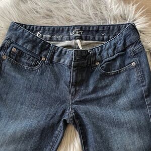 LOFT Dark Wash Modern Capri/Ankle Jeans